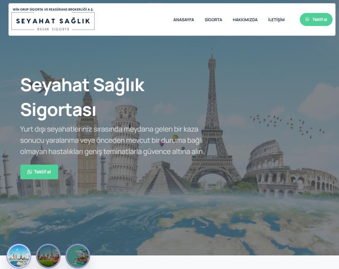 Seyahat Sağlık Sigortasında Güvenli Adres: seyahatsagliksigortasi.com