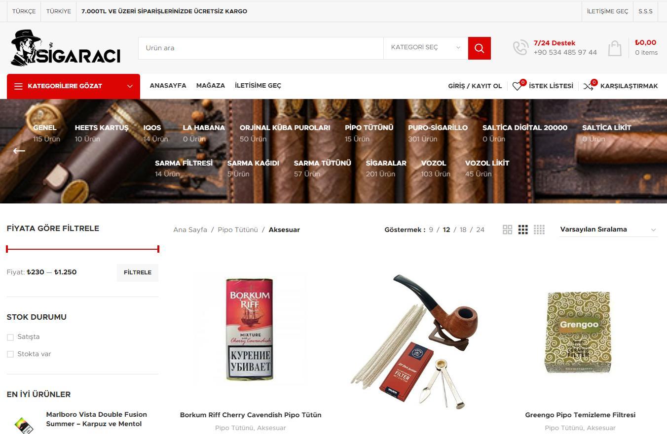 Pipo Tütünü ile Zarif Keyif: Sigaraci.com’da Farkını Keşfet